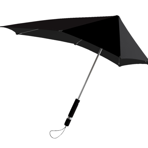 Senz Original Windproof Umbrella, Black -0