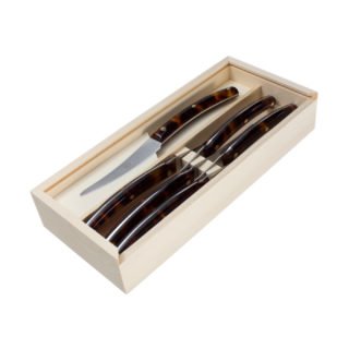 Convivio Steak Knife, Tortoise - Set of 6-26477