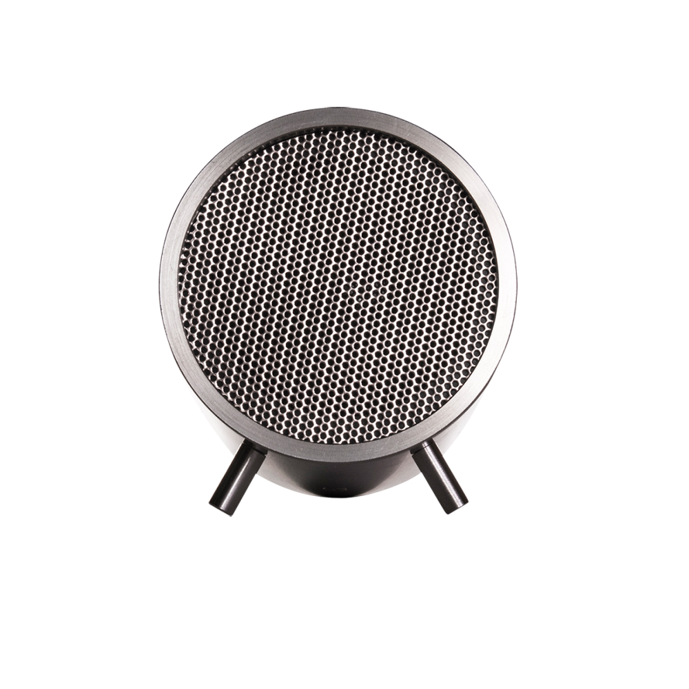 horloge de table en faënce Blanc