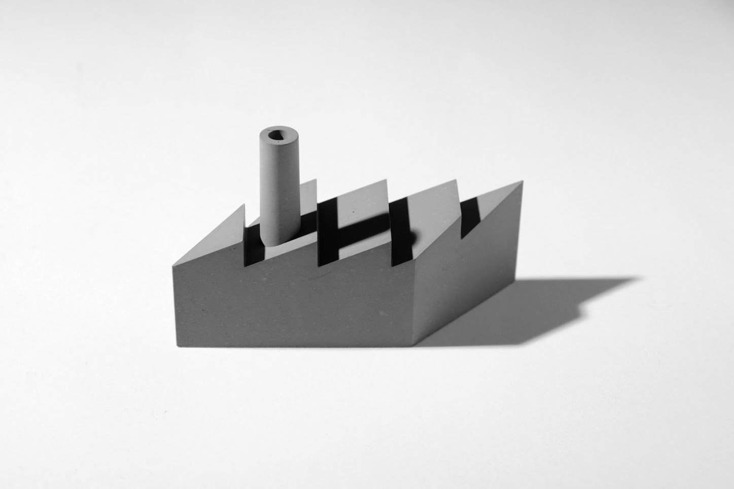 Concrete Tangram Puzzle and City Sculpture-25871