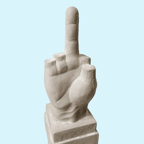 L.O.V.E. Cement Sculpture-28106