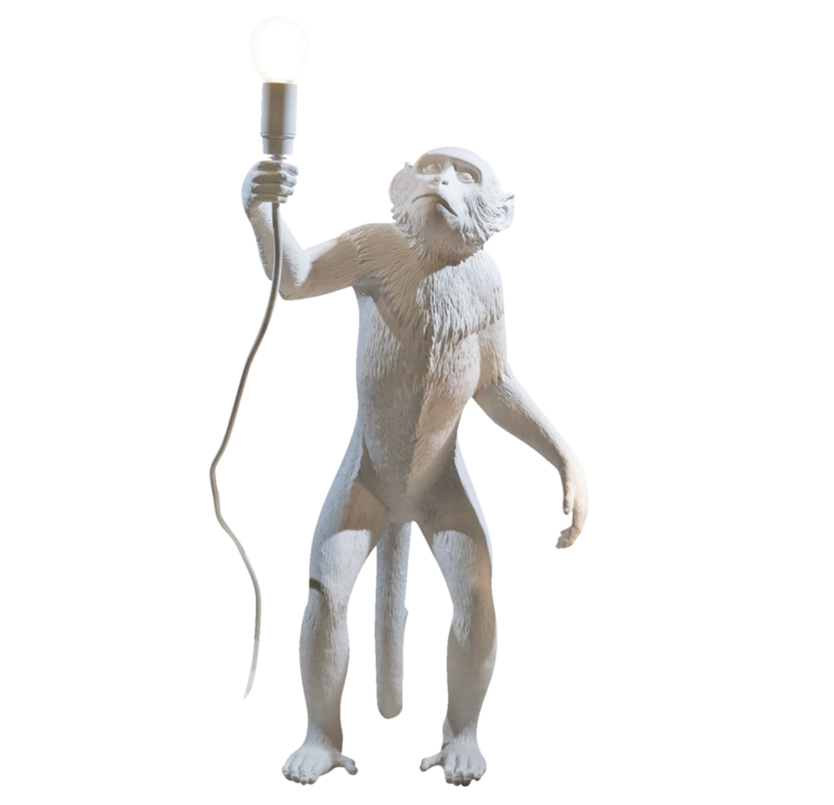 Seletti Monkey Lamp, Standing