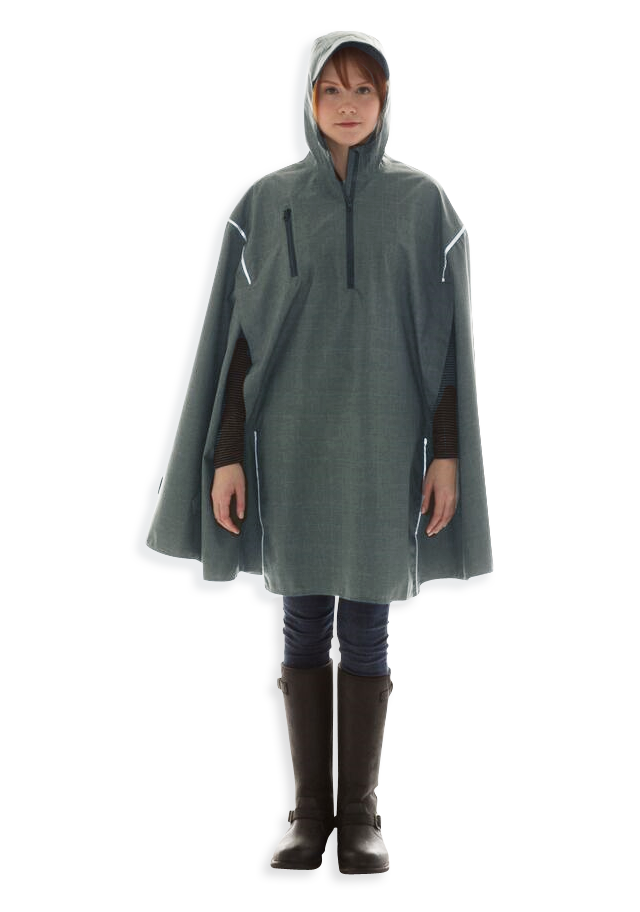 TF Green, High-Performance Rain Cape by Cleverhood-0