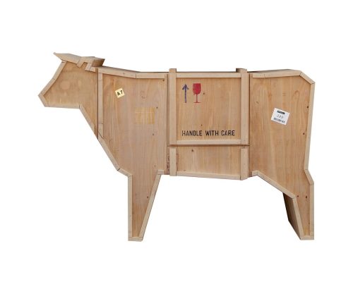 Sending Animals Wooden Furniture, Cow-27839