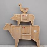 Sending Animals Wooden Furniture, Goose-27850