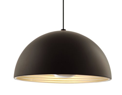 Dome Pendant, Black-30134