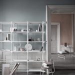 Stick Modular Shelving System by Menu, Grey/Light Ash-28526