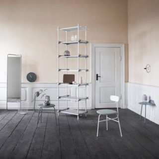 Stick Modular Shelving System by Menu, White/White-28557