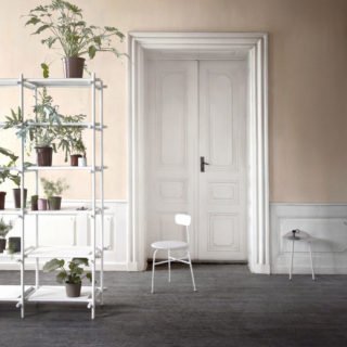 Stick Modular Shelving System by Menu, White/White-28560