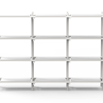 Stick Modular Shelving System by Menu, White/White-0