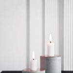 Chunk of Concrete Candleholder -28775