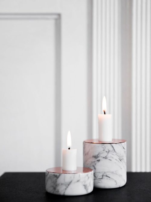 Chunk of Marble Candleholder -28764