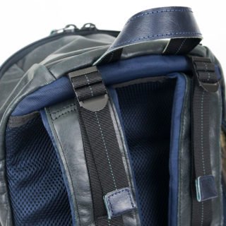Leather Bomber Backpack -28847