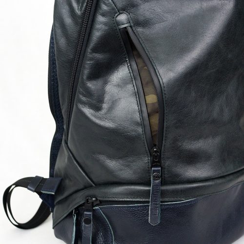 Leather Bomber Backpack -28849