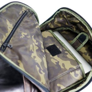 Leather Bomber Backpack -28851