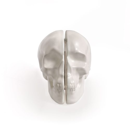 Yorick Skull Lamp, White-34716