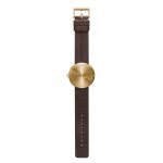 Leff Amsterdam Tube Watch D42, Brass-29343