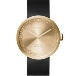 Leff Amsterdam Tube Watch D42, Brass-29344