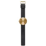 Leff Amsterdam Tube Watch D42, Brass-29345