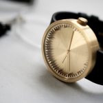 Leff Amsterdam Tube Watch D42, Brass-29346