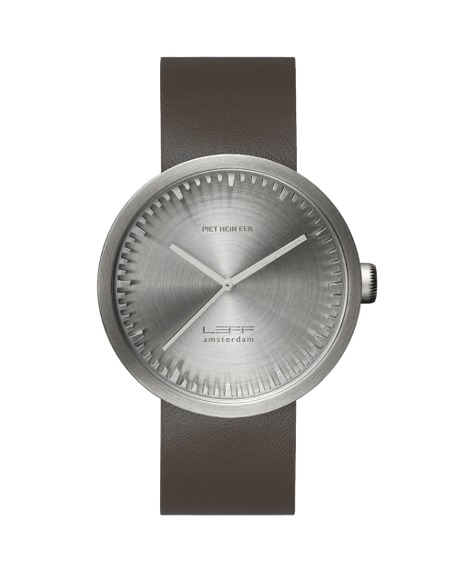 Leff Amsterdam Tube Watch D42, Steel-0