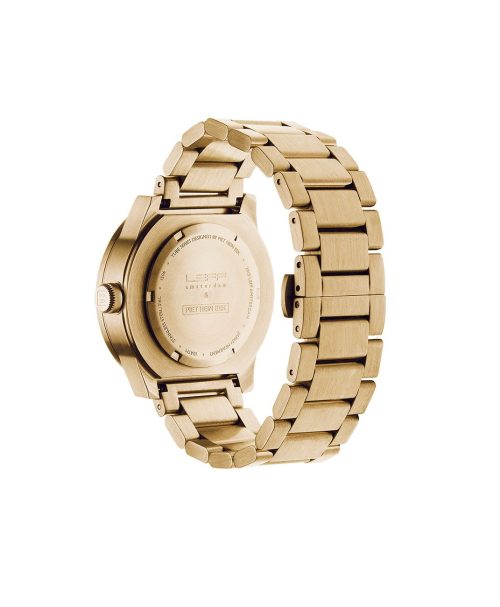 Leff Amsterdam Tube Watch S42, Brass-29327