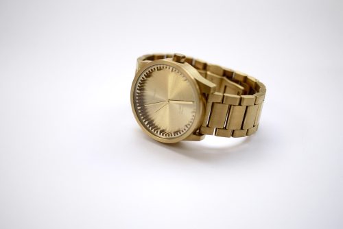 Leff Amsterdam Tube Watch S42, Brass-29328