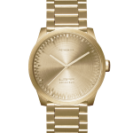 Leff Amsterdam Tube Watch S42, Brass-0