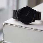 Leff Amsterdam Tube Watch S42, Matt Black-29336