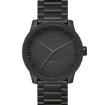 Leff Amsterdam Tube Watch S42, Matt Black-0
