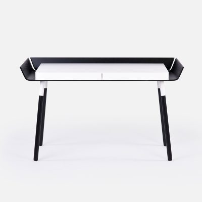 My Writing Desk, Double Drawer, Black - Gessato Design Store
