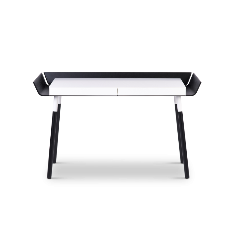 My Writing Desk, Double Drawer, Black - Gessato Design Store