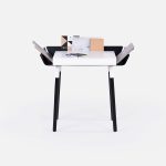 My Writing Desk, Single Drawer, Black-29722