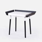 My Writing Desk, Single Drawer, Black-29724