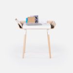 My Writing Desk, Single Drawer, White-29701