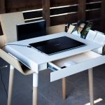 My Writing Desk, Single Drawer, White-29704