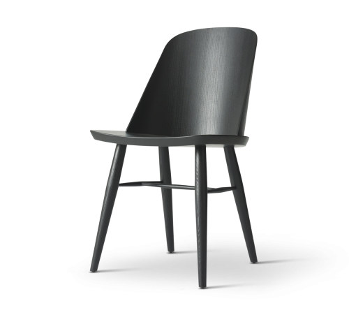 Synnes Dining Chair, Black Oak-0