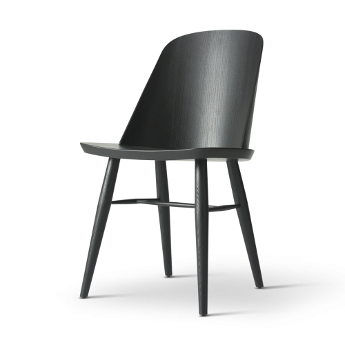 Synnes Dining Chair, Black Oak-0