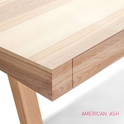 4.9 Desk, Double Drawer - Gessato Design Store