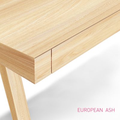 4.9 Desk, Double Drawer - Gessato Design Store