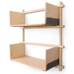 Foldin, Wall Mounted Modular Bookcase-29892