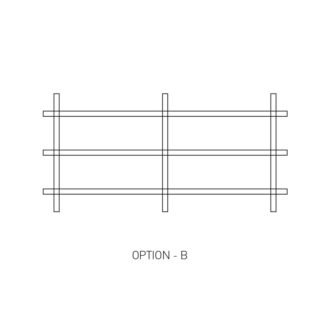Foldin, Wall Mounted Modular Bookcase-29883