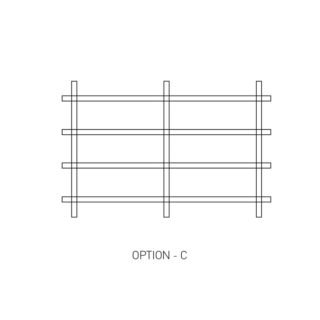 Foldin, Wall Mounted Modular Bookcase-29884
