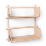 Foldin, Wall Mounted Modular Bookcase-29889