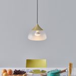 Mist Pendant Light, Brass-29969