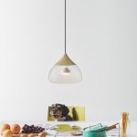 Mist Pendant Light, Brass-29967