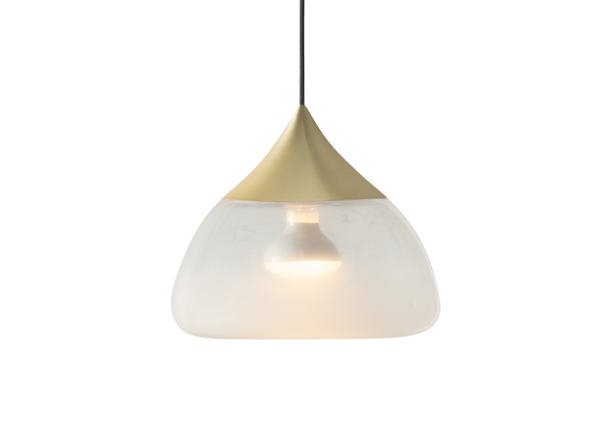 Mist Pendant Light, Brass-0