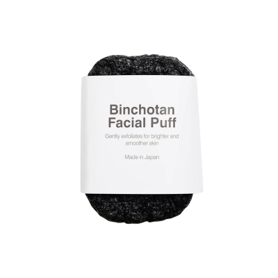 Binchotan Charcoal Facial Puff - Gessato Design Store