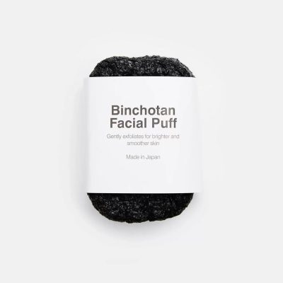 Binchotan Charcoal Facial Puff - Gessato Design Store