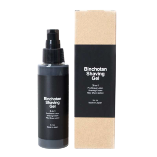 Binchotan Charcoal Shaving Gel-0
